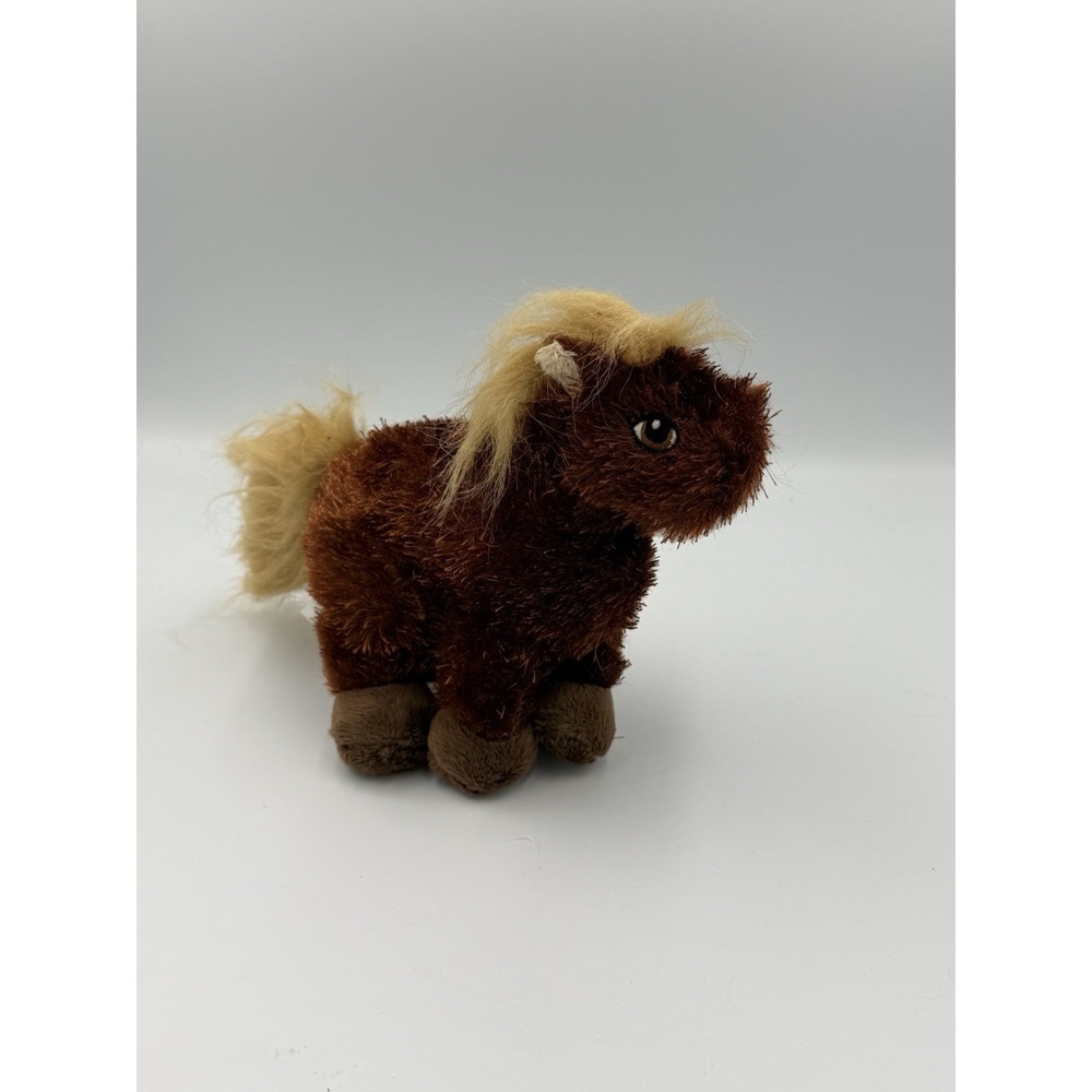 Ganz Webkinz HS103 Lil Kinz Horse Plush Toy Brown Horse Plush No Code